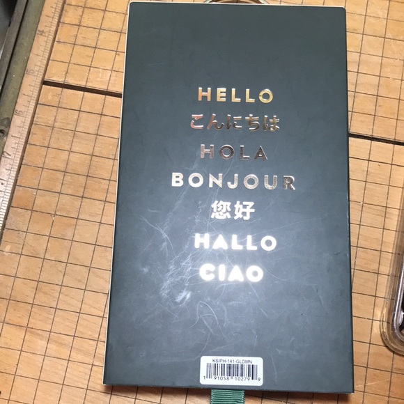 kate spade Silver Glitz 6.5”H iPhone 11 Pro Max GUC, Prabal Gurung Glitter Waves - Picture 7 of 13